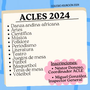 Informativo ACLES año 2024